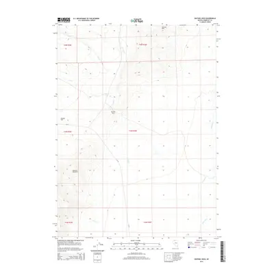 2015 Map of Sentinel Rock, 2015 Print