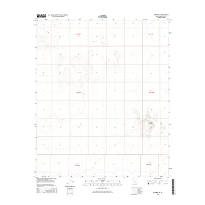 2014 Map of Sentinel SE, 2014 Print