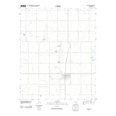2010 Map of Sentinel, 2010 Print