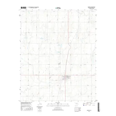 2016 Map of Sentinel, 2016 Print