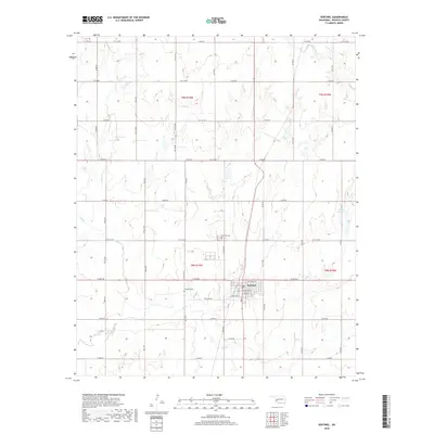 2018 Map of Sentinel, 2018 Print
