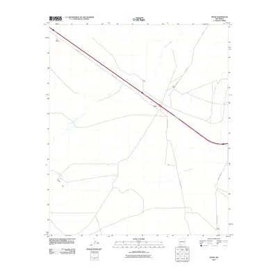 2010 Map of Separ, 2010 Print