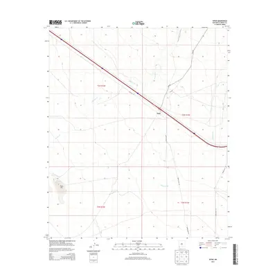 2013 Map of Separ, 2013 Print