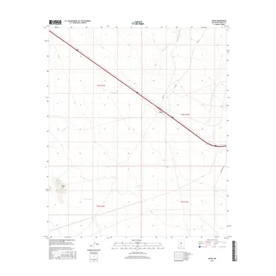 2017 Map of Separ, 2017 Print
