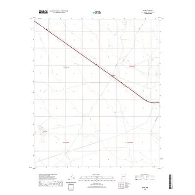 2020 Map of Separ, 2020 Print
