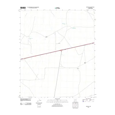 2010 Map of Separ NE, 2010 Print