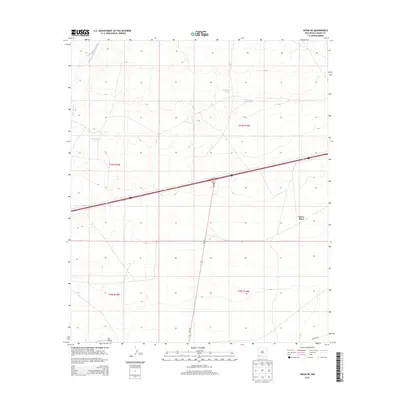 2013 Map of Separ NE, 2013 Print