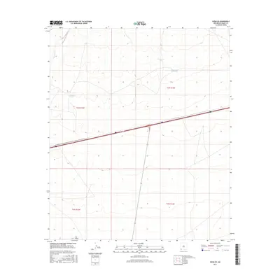 2017 Map of Separ NE, 2017 Print