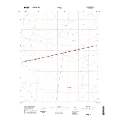 2023 Map of Separ NE, 2023 Print