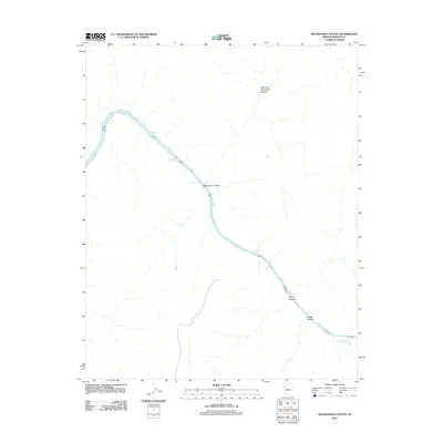 2011 Map of Separation Canyon, 2011 Print