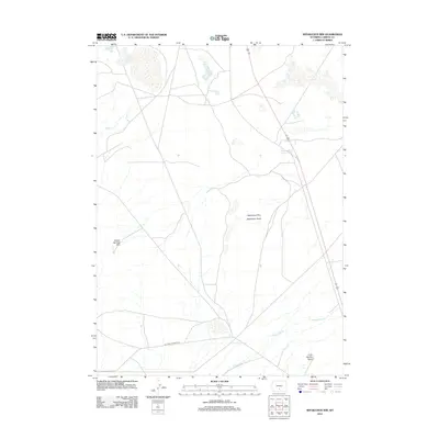 2012 Map of Separation Rim, 2012 Print