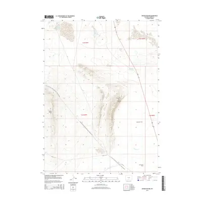 2015 Map of Separation Rim, 2015 Print