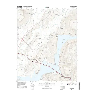 2016 Map of Sequatchie, 2016 Print