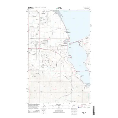 2014 Map of Sequim, 2014 Print