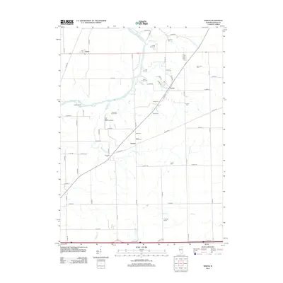 2012 Map of Serena, 2012 Print