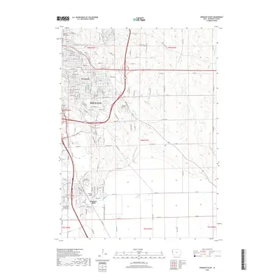 2018 Map of Sergeant Bluff, 2018 Print