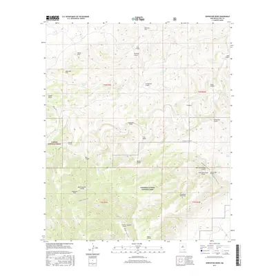 2017 Map of Serpentine Bends, 2017 Print