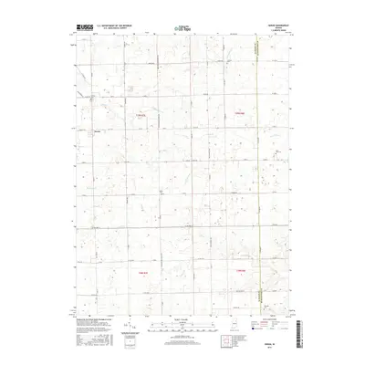 2016 Map of Servia, 2016 Print