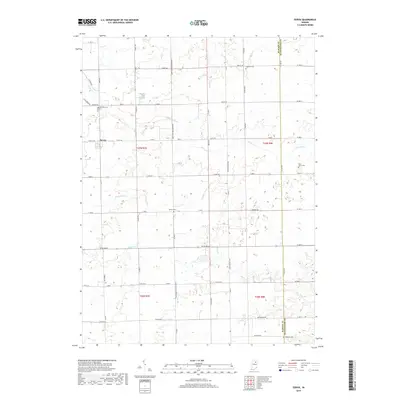 2019 Map of Servia, 2019 Print