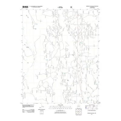 2011 Map of Servilleta Plaza, 2011 Print
