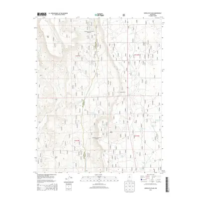 2013 Map of Servilleta Plaza, 2013 Print