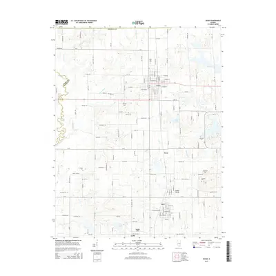 2015 Map of Sesser, 2015 Print