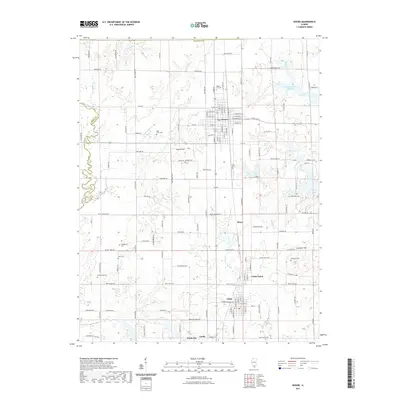 2021 Map of Sesser, 2021 Print