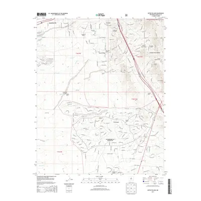 2013 Map of Seton Village, 2013 Print