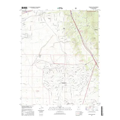 2017 Map of Seton Village, 2017 Print