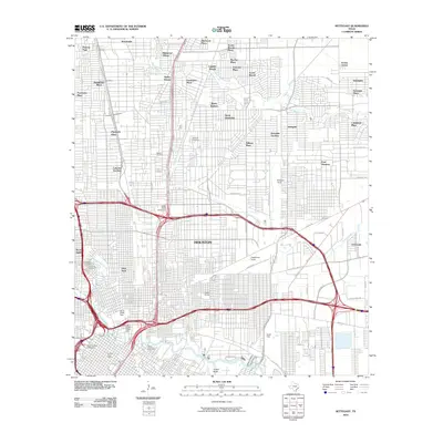 2010 Map of Settegast, 2010 Print