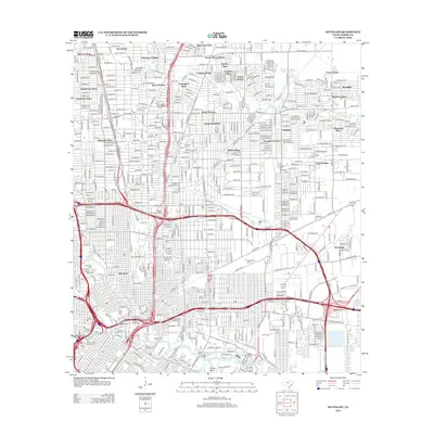 2013 Map of Settegast, 2013 Print