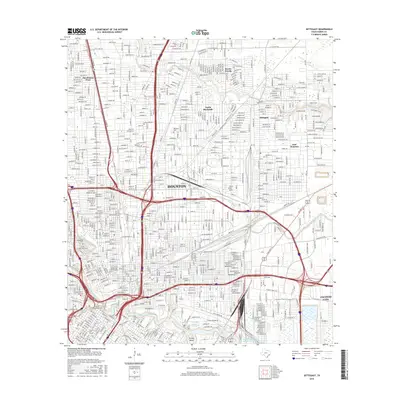 2016 Map of Settegast, 2016 Print