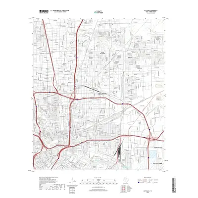 2019 Map of Settegast, 2019 Print