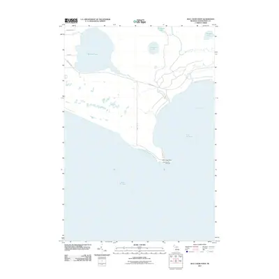 2011 Map of Seul Choix Point, 2011 Print
