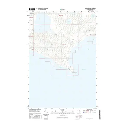 2017 Map of Seul Choix Point, 2017 Print