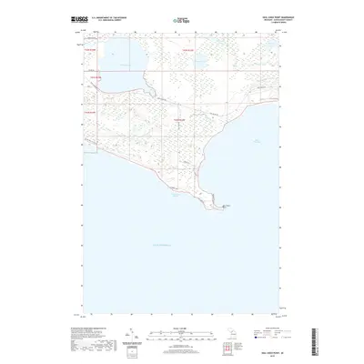 2019 Map of Seul Choix Point, 2019 Print