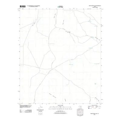 2010 Map of Seven Heart Gap, 2010 Print