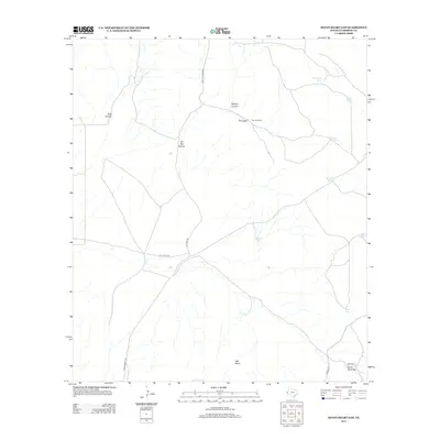 2013 Map of Seven Heart Gap, 2013 Print