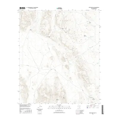 2016 Map of Seven Heart Gap, 2016 Print