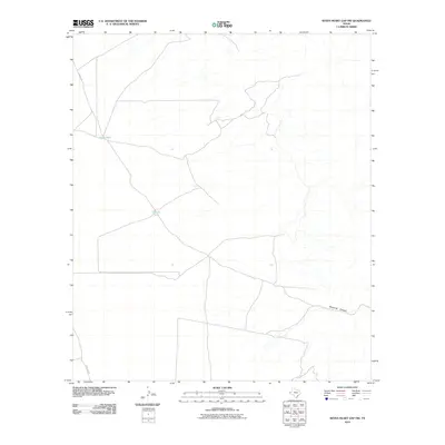 2010 Map of Seven Heart Gap NW, 2010 Print