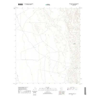 2019 Map of Seven Heart Gap NW, 2019 Print