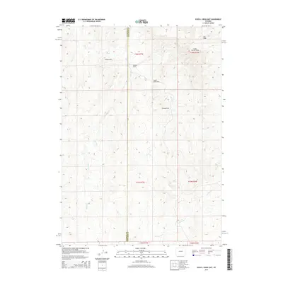 2015 Map of Seven L Creek East, 2015 Print