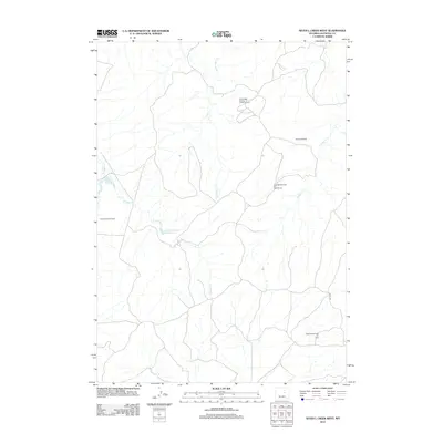 2012 Map of Seven L Creek West, 2012 Print