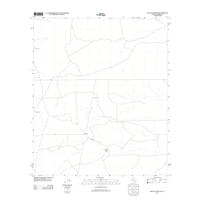 2012 Map of Seven L Peak NE, 2012 Print