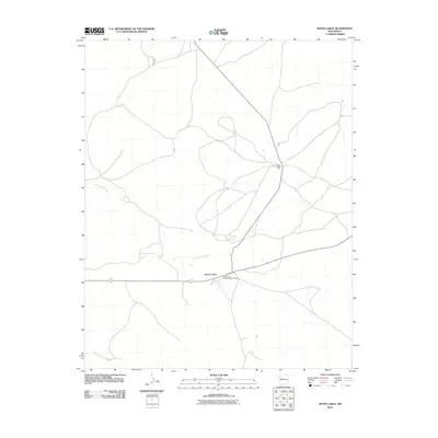 2010 Map of Seven Lakes, 2010 Print