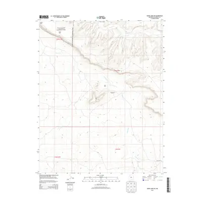 2013 Map of Seven Lakes NE, 2013 Print