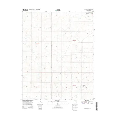 2013 Map of Seven Lakes NW, 2013 Print