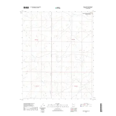 2020 Map of Seven Lakes NW, 2020 Print