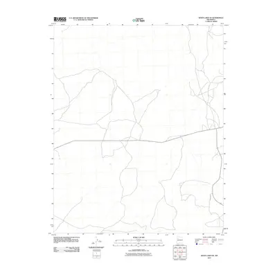 2010 Map of Seven Lakes SE, 2010 Print