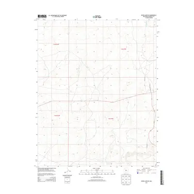 2013 Map of Seven Lakes SE, 2013 Print